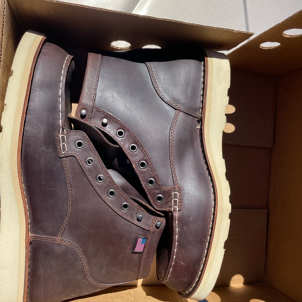 Men's Danner 6" Bull Run Moc Toe Boots